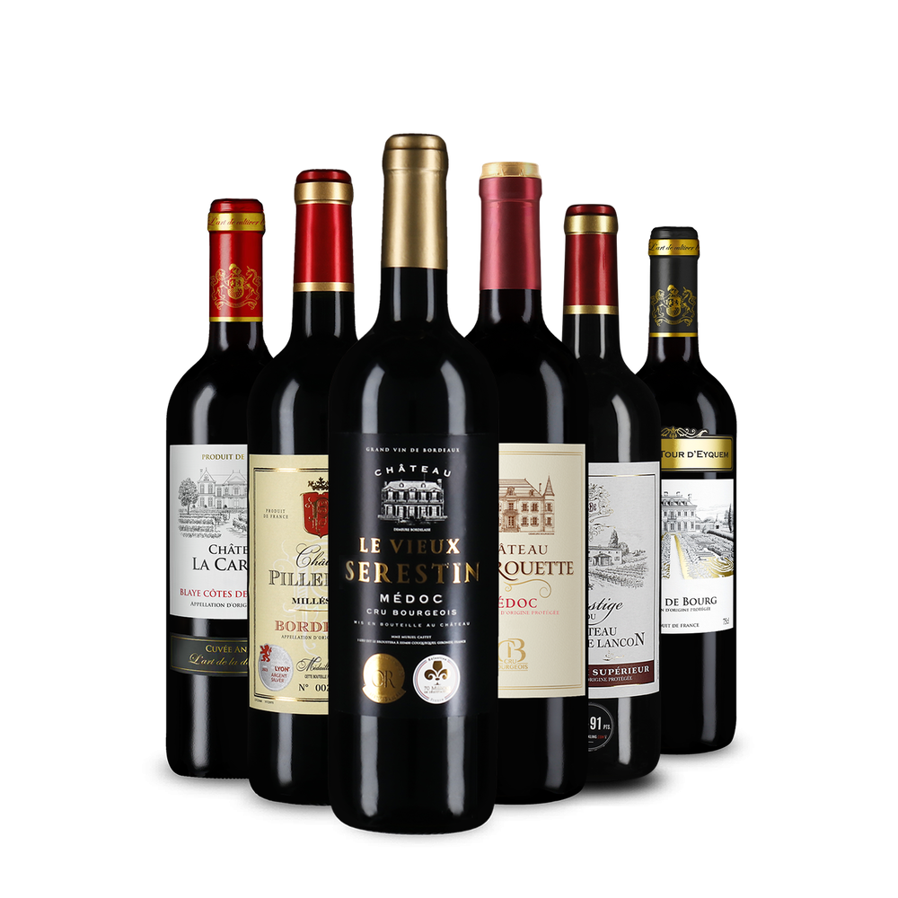 Vins rouges phares de Bordeaux