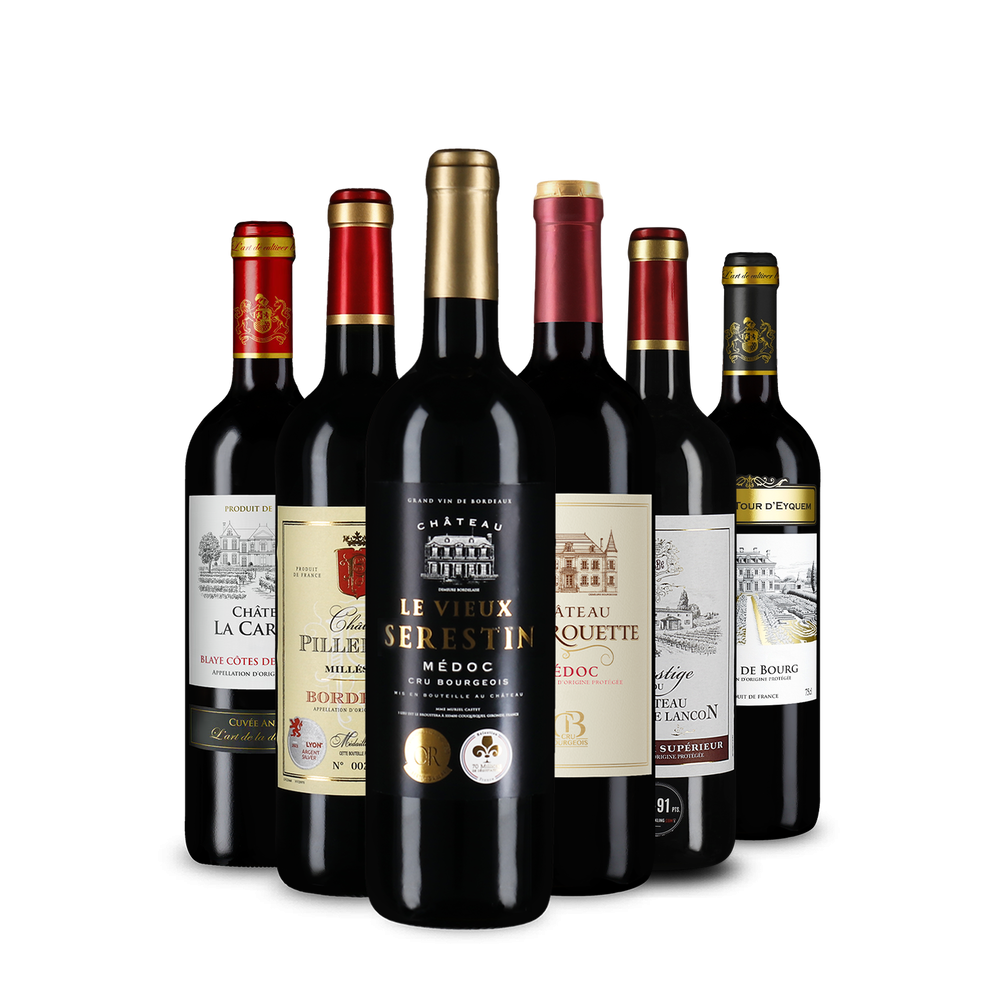 Vins rouges phares de Bordeaux
