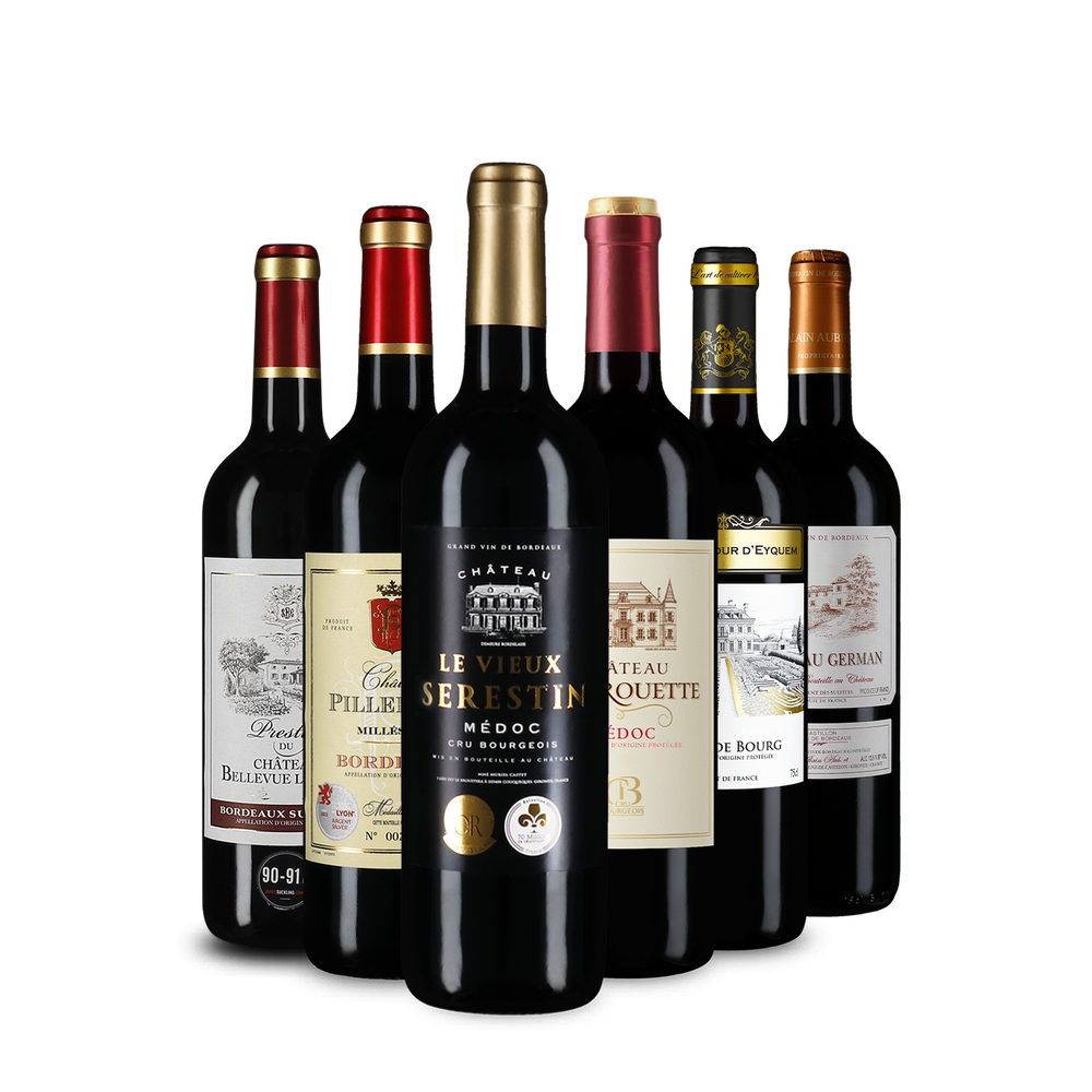 Vins rouges phares de Bordeaux