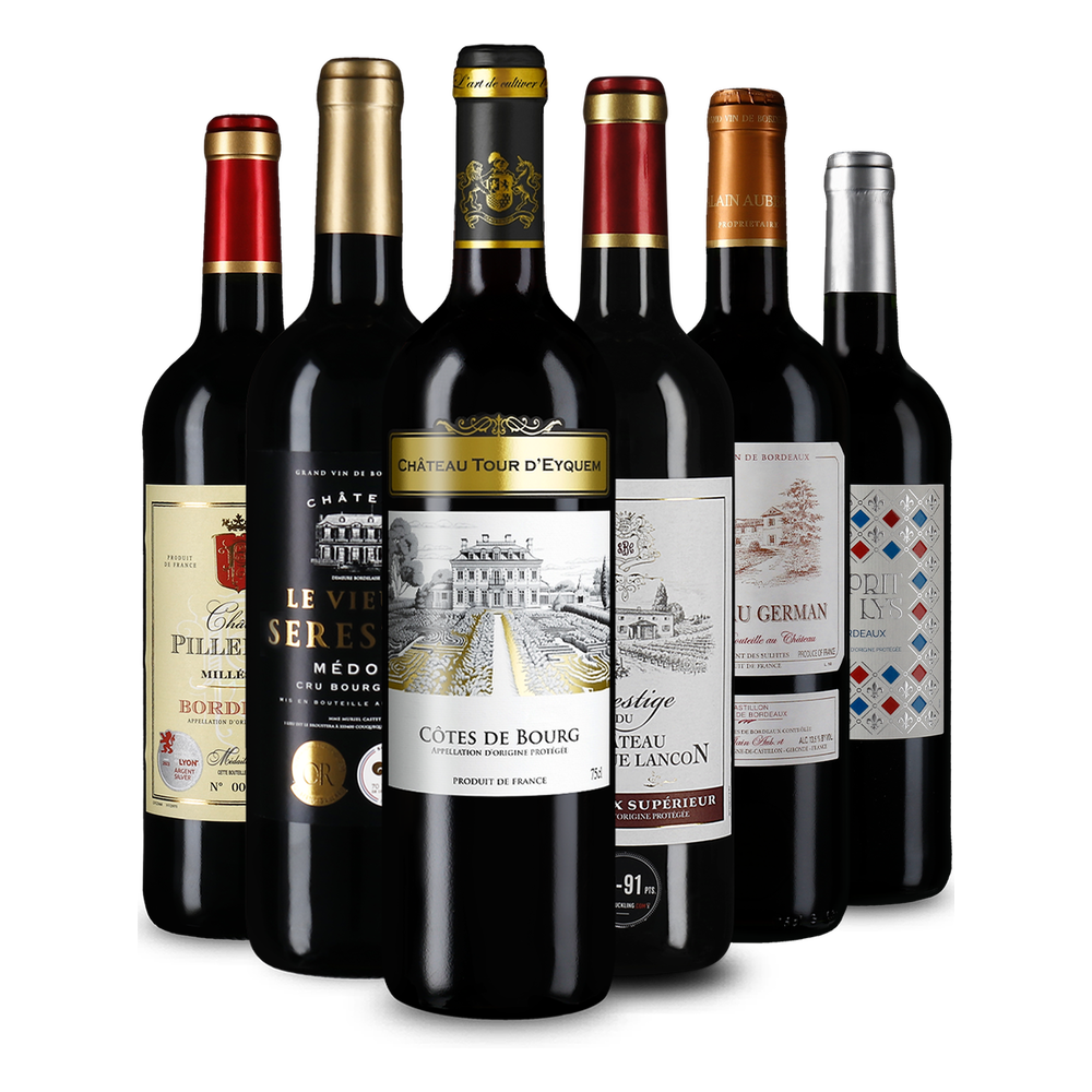 Vins rouges phares de Bordeaux