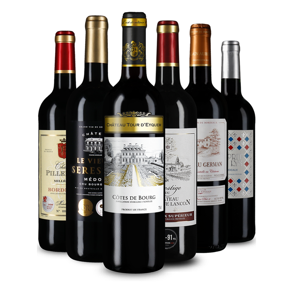 Vins rouges phares de Bordeaux