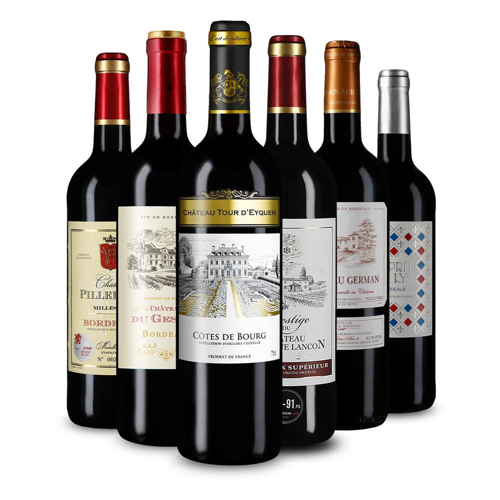 Vins rouges phares de Bordeaux