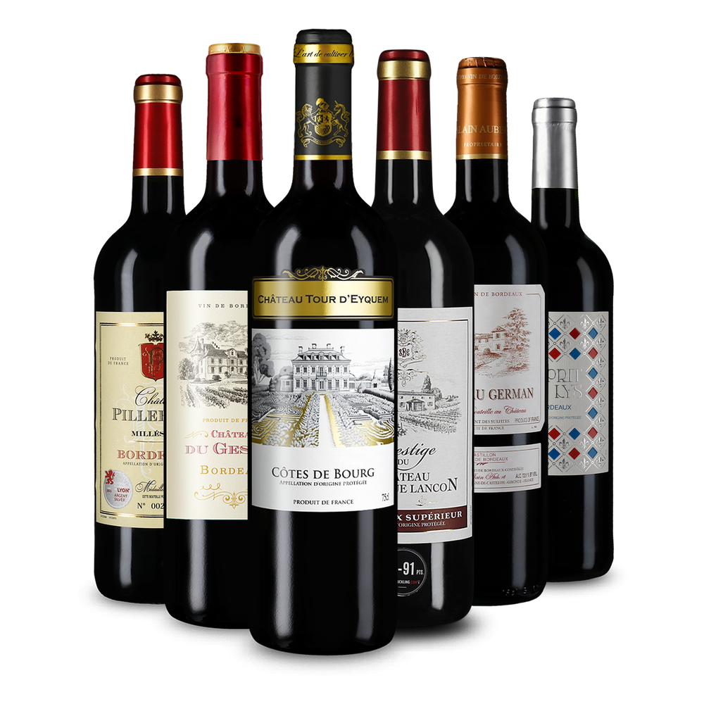 Vins rouges phares de Bordeaux