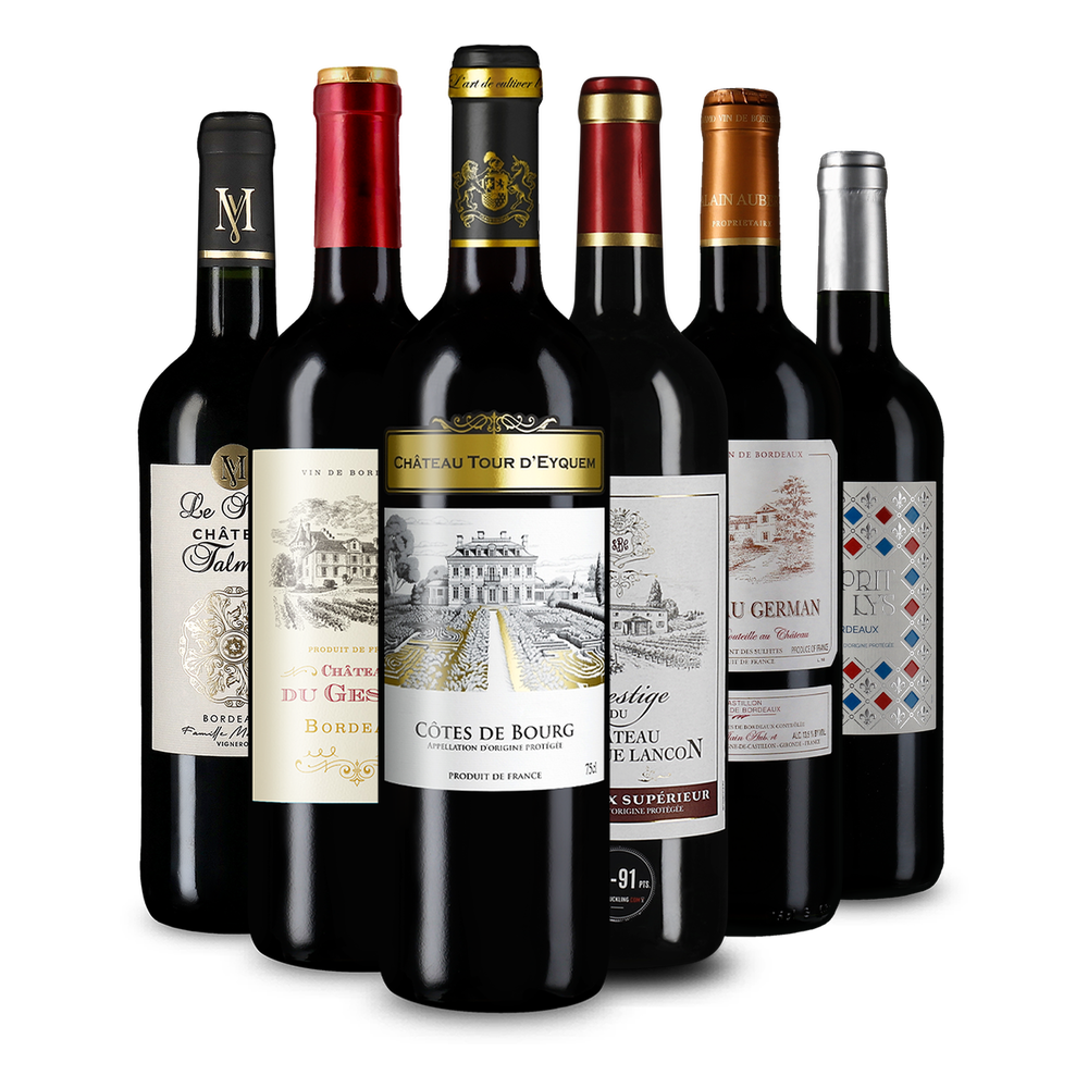Vins rouges phares de Bordeaux