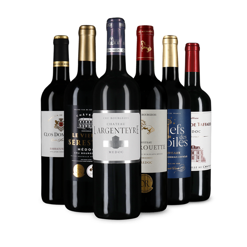 Vins rouges phares de Bordeaux – Gold