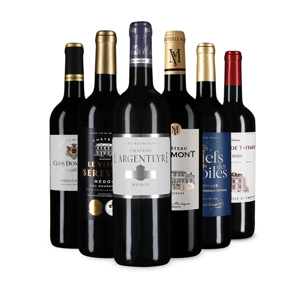 Vins rouges phares de Bordeaux – Gold