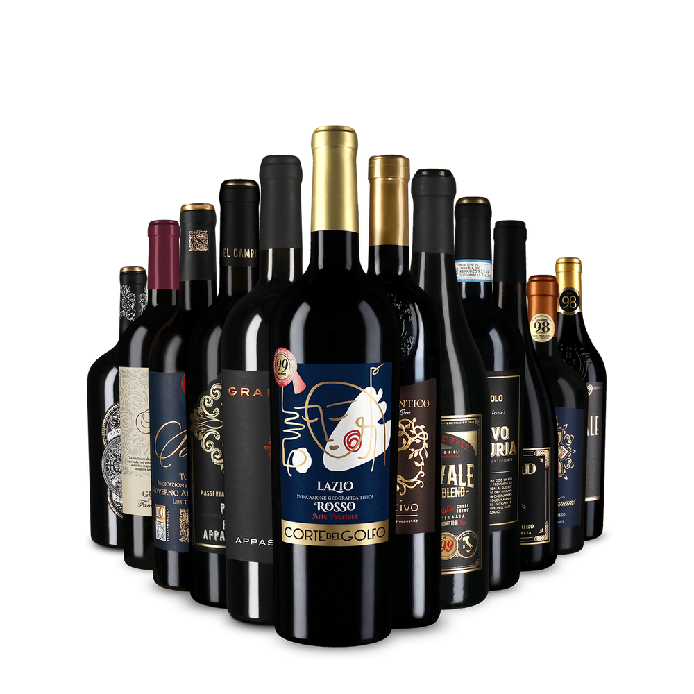 Les vins récompensés par Luca Maroni dans un assortiment XXL – Gold