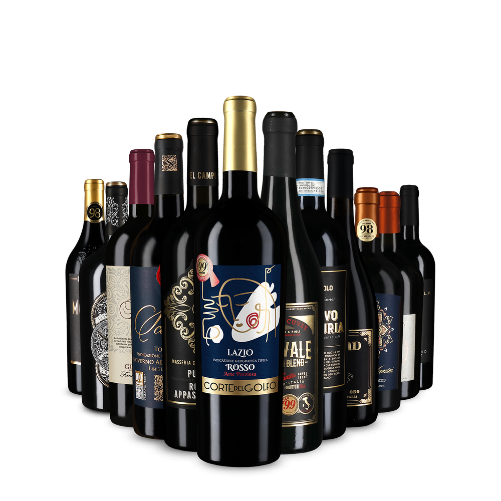 Les vins récompensés par Luca Maroni dans un assortiment XXL – Gold
