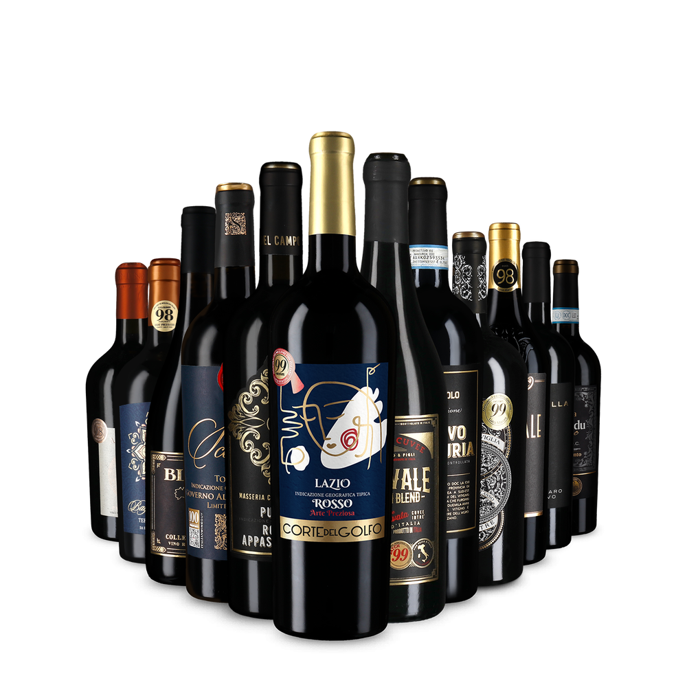Les vins récompensés par Luca Maroni dans un assortiment XXL