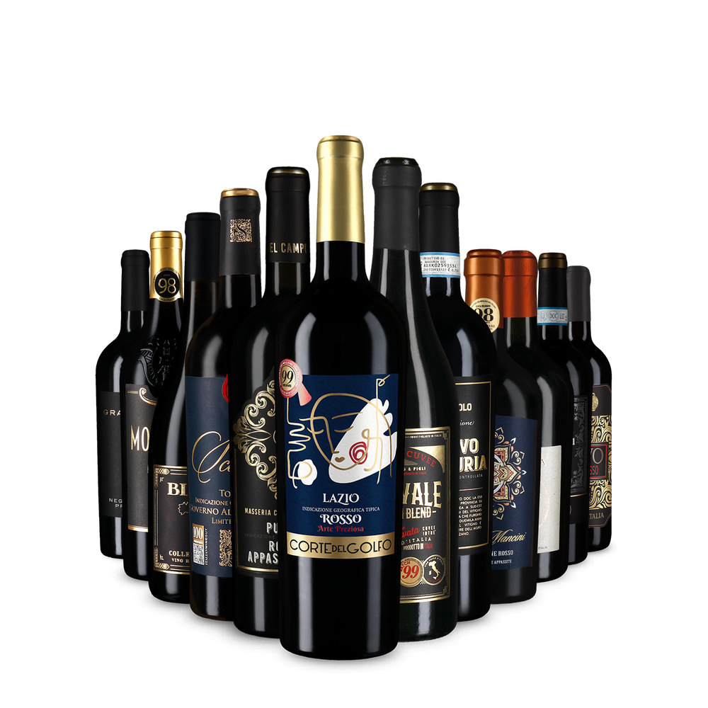 Les vins récompensés par Luca Maroni dans un assortiment XXL