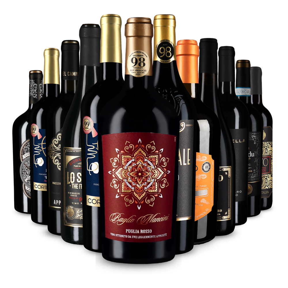 Les vins récompensés par Luca Maroni dans un assortiment XXL