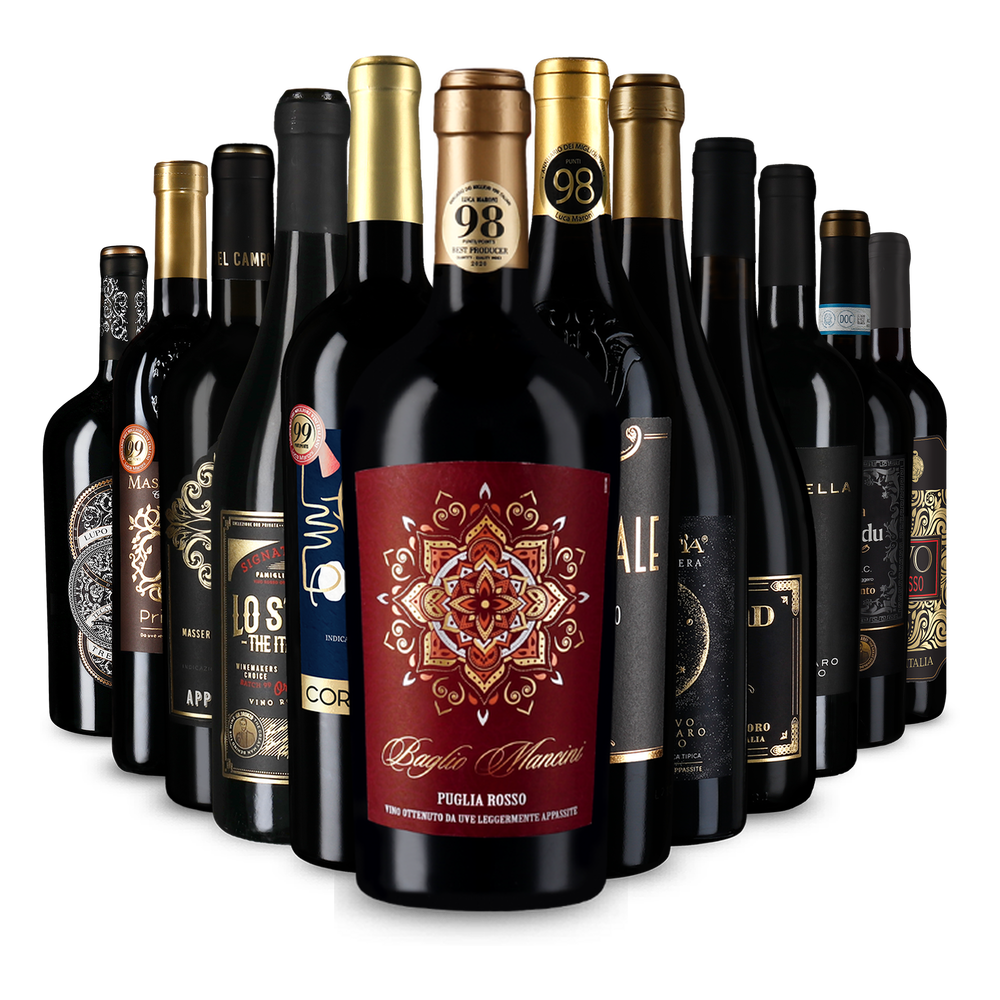 Les vins récompensés par Luca Maroni dans un assortiment XXL