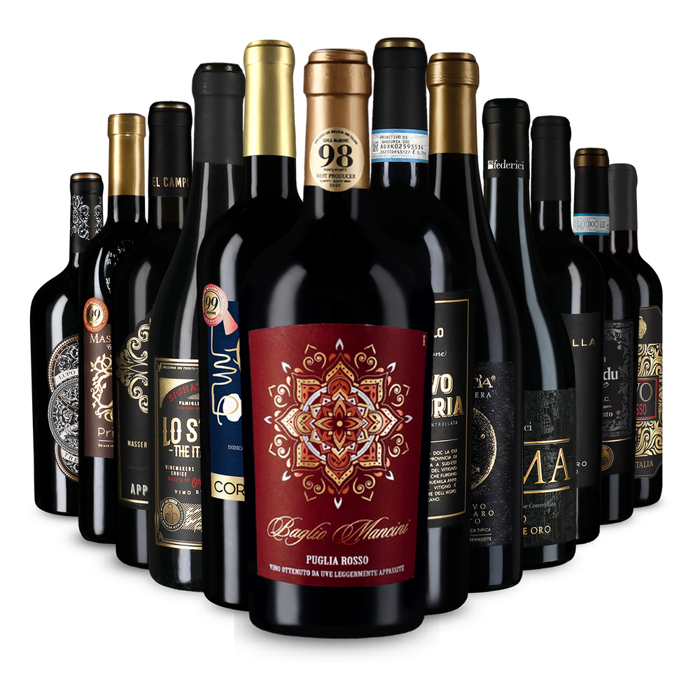 Les vins récompensés par Luca Maroni dans un assortiment XXL