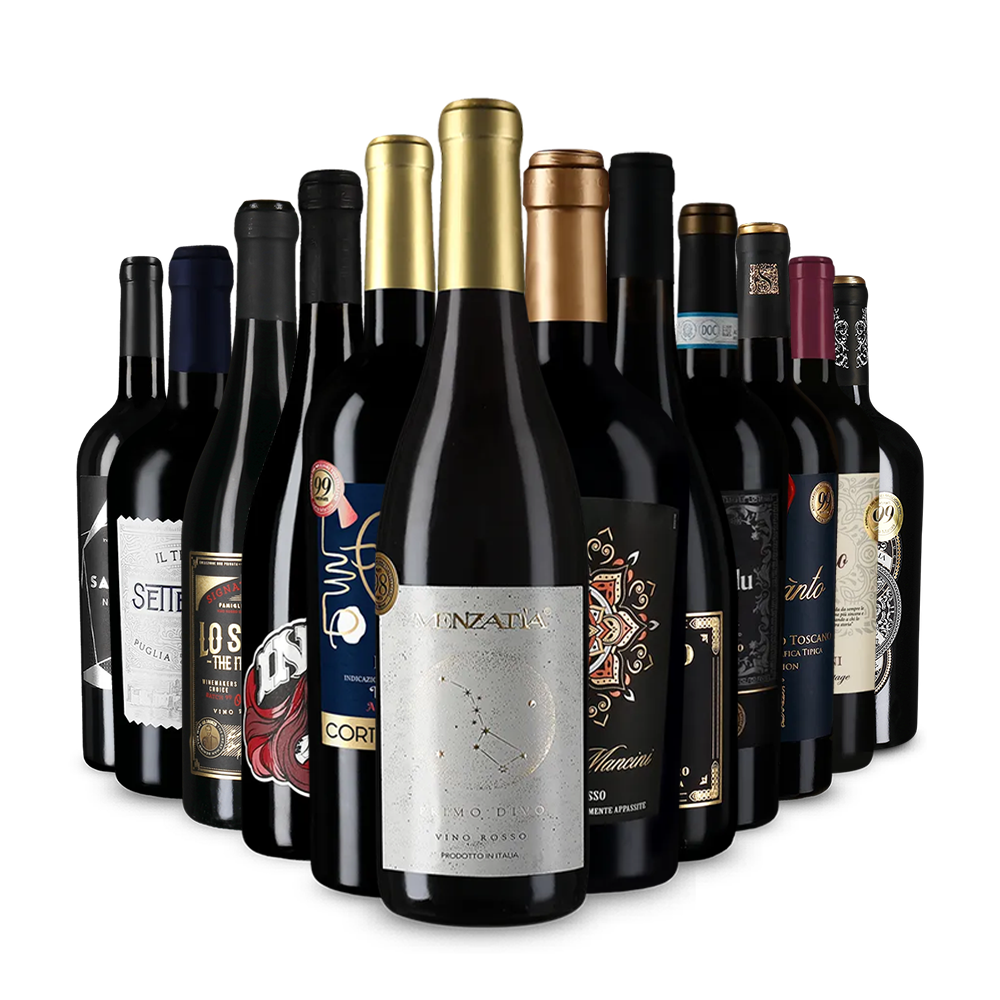 Les vins récompensés par Luca Maroni dans un assortiment XXL – Gold