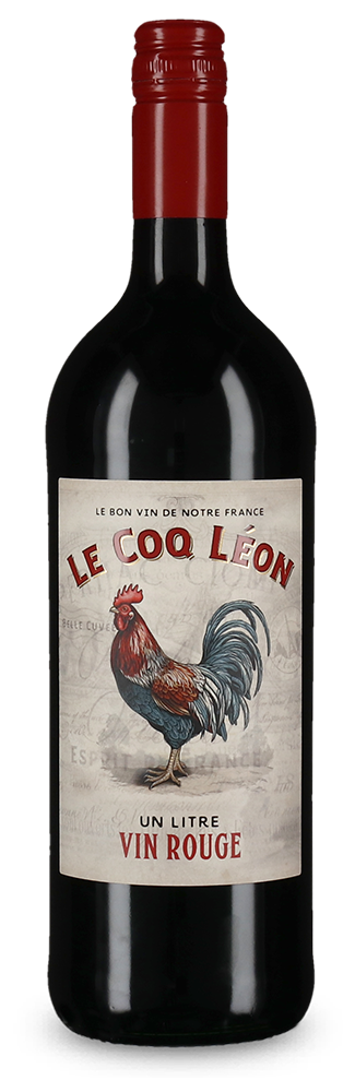 Le Coq Léon Un Litre Vin Rouge – Vin de l'année