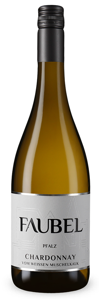 Faubel Chardonnay vom weißen Muschelkalk sec 2024 – Gold