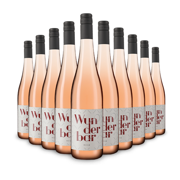 10 bouteilles de Wunderbar Rosé 2023 – Gold