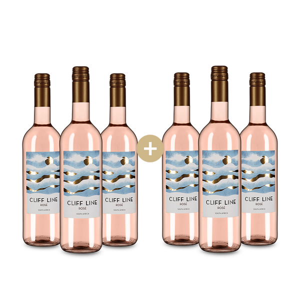 6 bouteilles Cliff Line Rosé 2024 – Gold