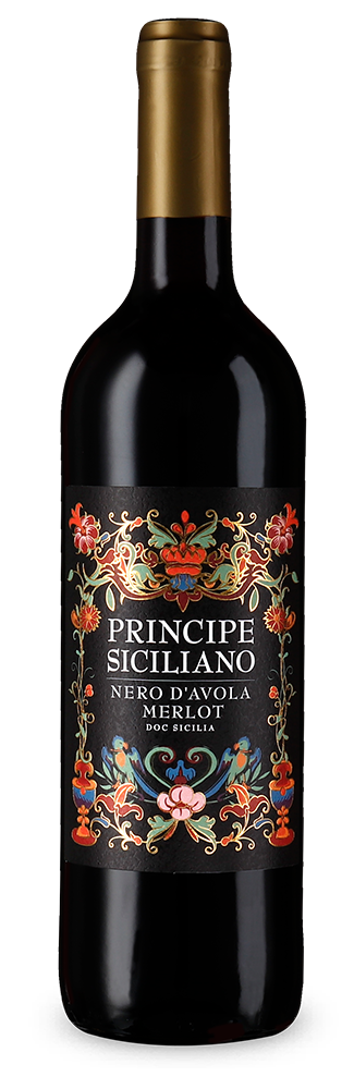 Principe Siciliano Nero d’Avola Merlot Sicilia 2024 – Gold