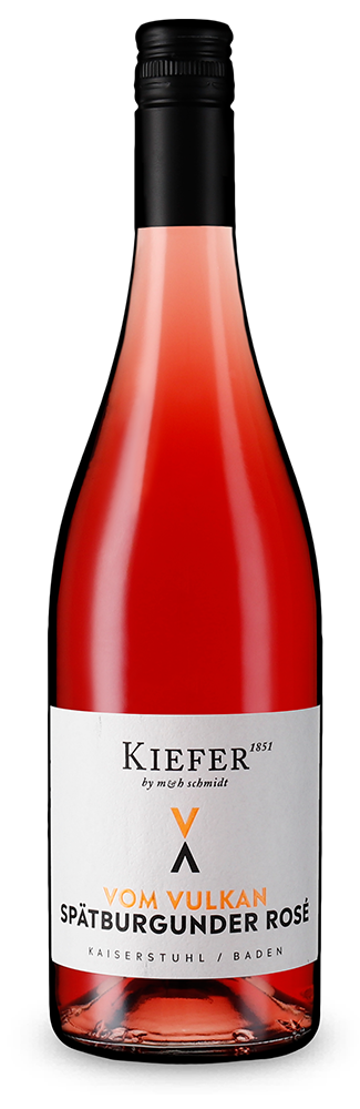 Friedrich Kiefer Vom Vulkan Pinot noir Rosé sec 2024 – Gold