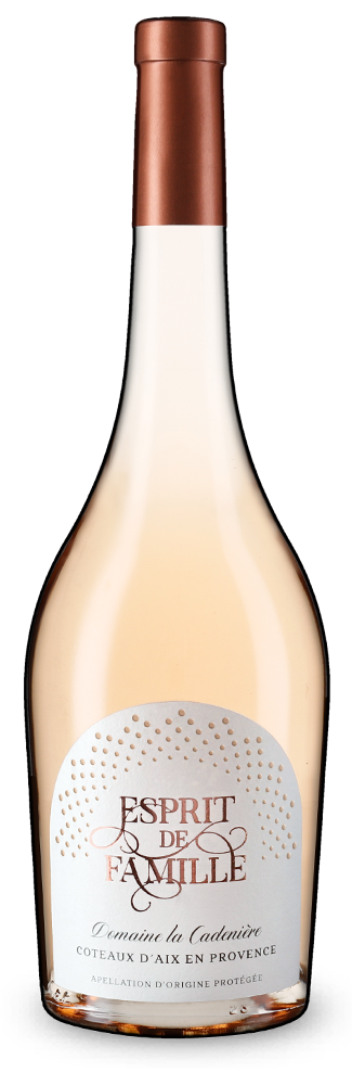 Domaine la Cadenière Esprit de Famille Coteaux d’Aix en Provence 2024 – Gold