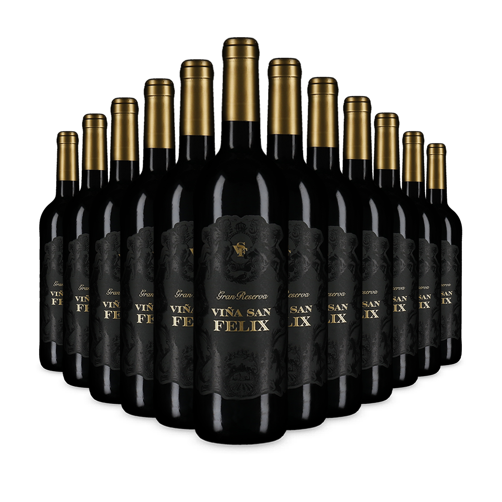 12 bouteilles Gran Reserva 2018 – Gold