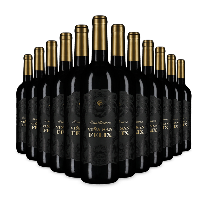 12 bouteilles Gran Reserva 2018 – Gold