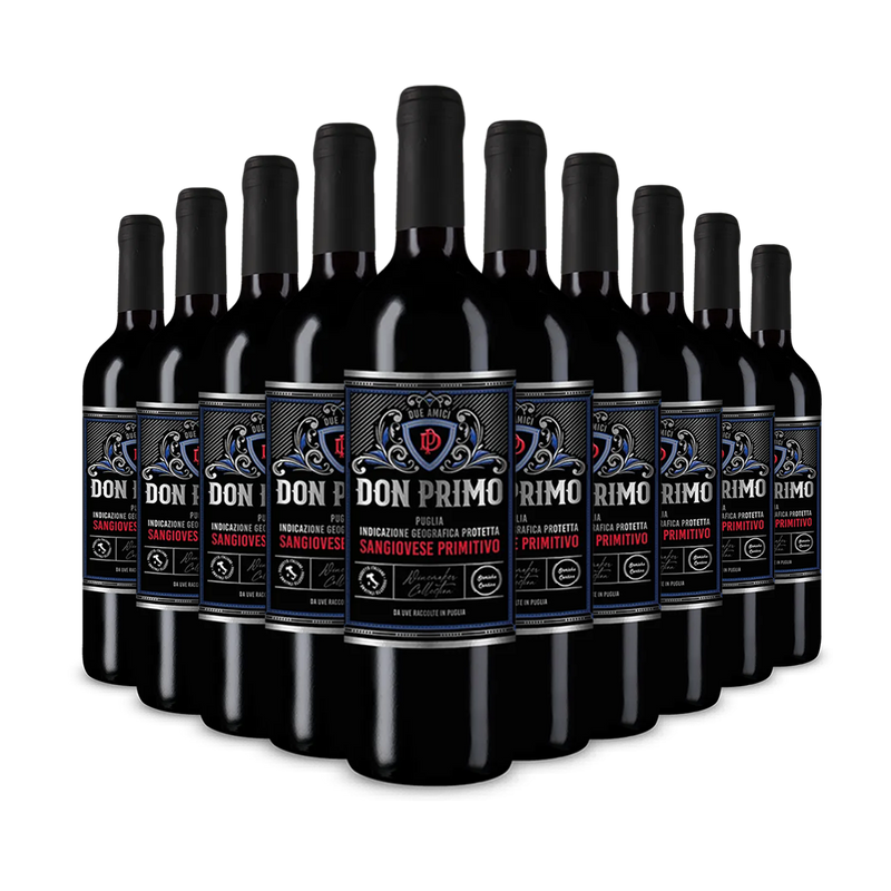 10 bouteilles de Sangiovese Primitivo 2024 – Gold
