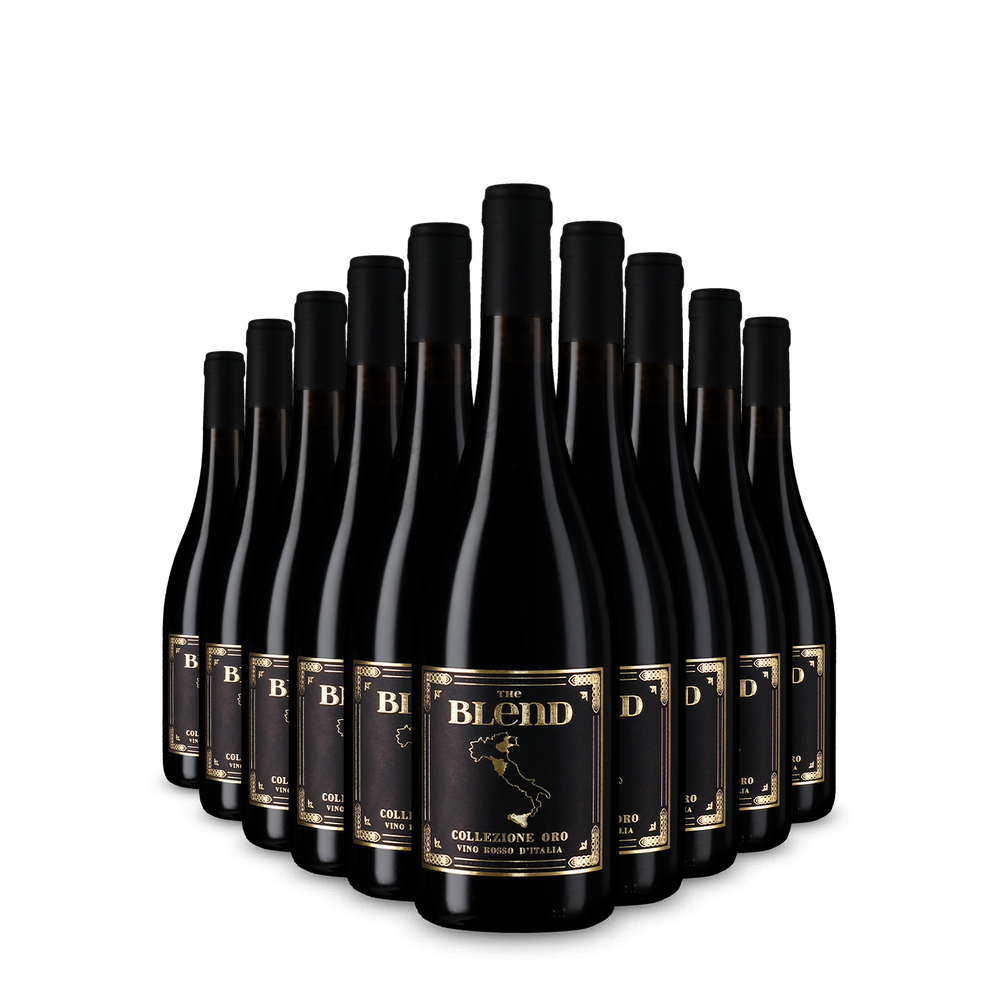 10 bouteilles de The Blend Collezione Oro – Gold