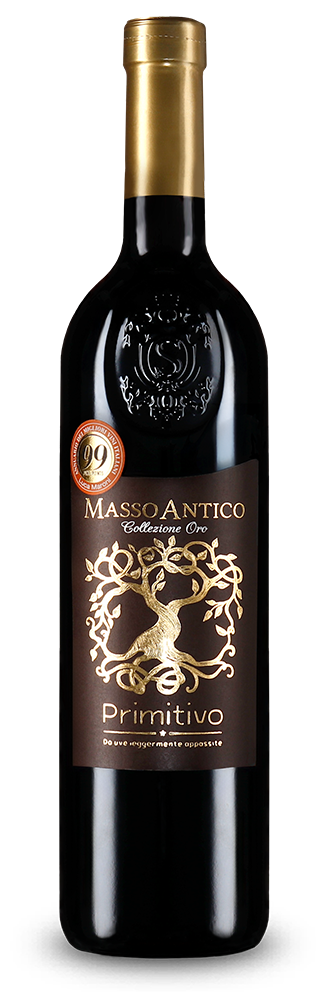 Cantine di Ora Masso Antico Primitivo Appassite Collezione Oro 2024 – Gold
