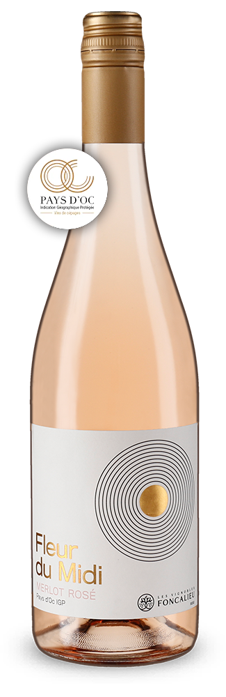 Foncalieu Fleur du Midi Merlot Rosé 2024 – Gold