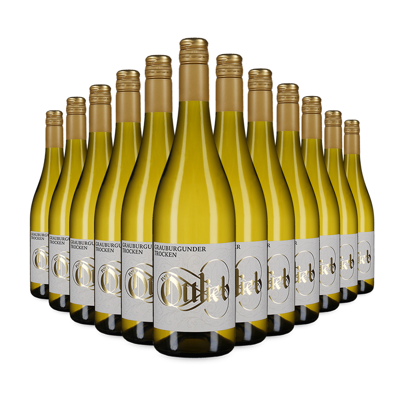 12 bouteilles de Pinot gris sec 2024 – Gold