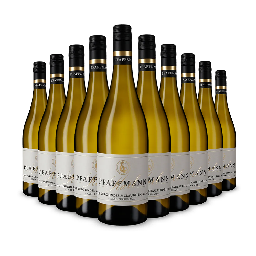 10 bouteilles de Edition Karl Pfaffmann pinot blanc & pinot gris sec 2024 – Gold