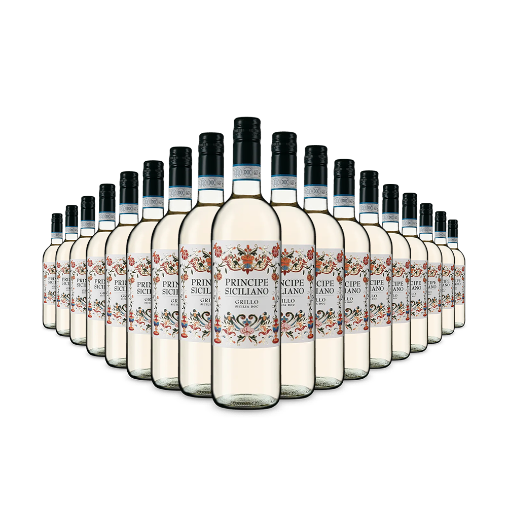 18 bouteilles Grillo Sicilia 2024