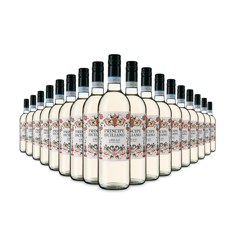 18 bouteilles Grillo Sicilia 2024