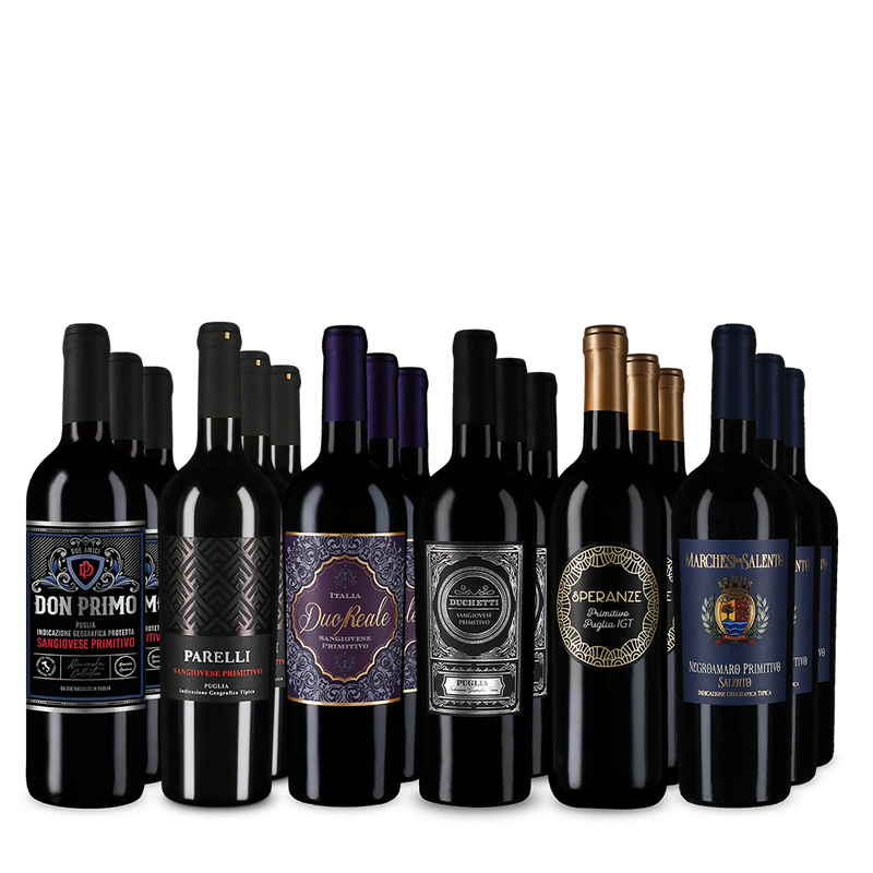 Primitivo XXL: les stars en assortiment 6x3 – Gold