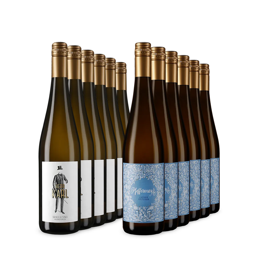 Grüner Veltliner XXL : les stars en assortiment 2x6 – Gold