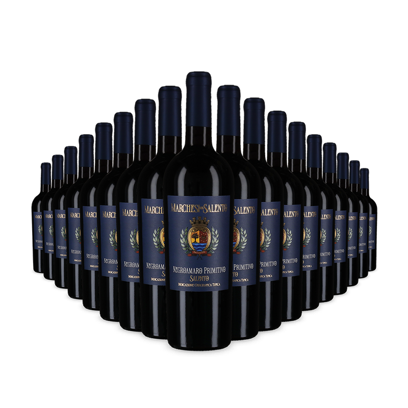18 bouteilles Negroamaro Primitivo 2024