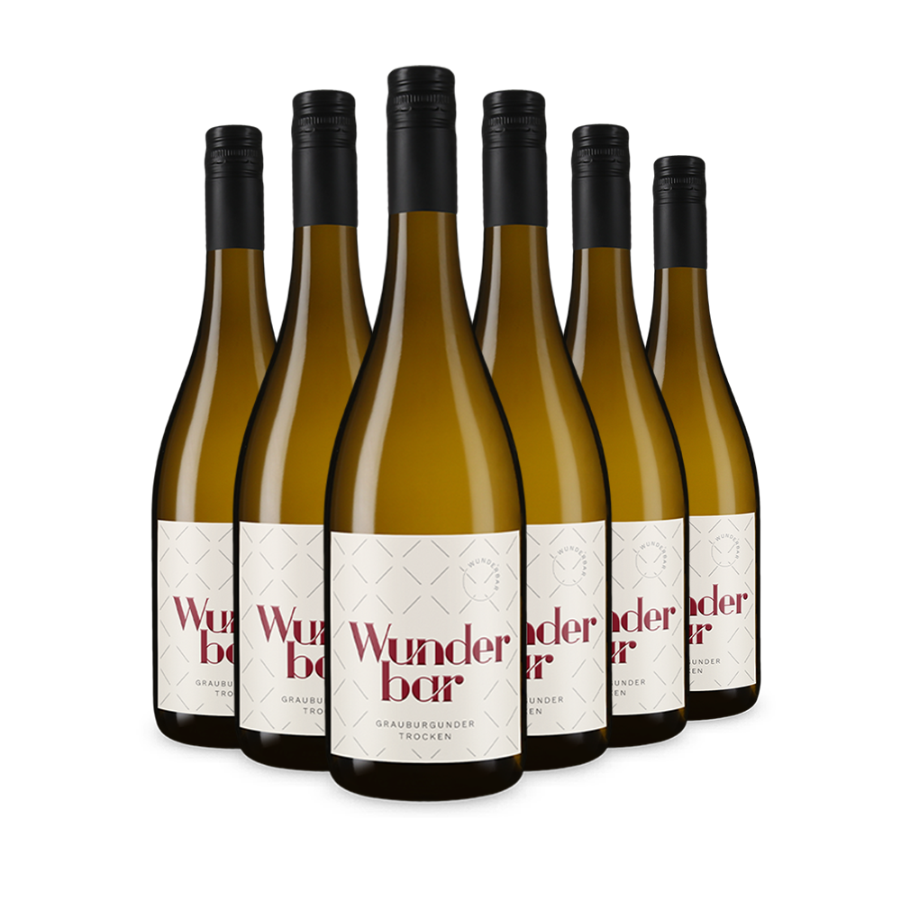 6 bouteilles Pinot gris sec 2024