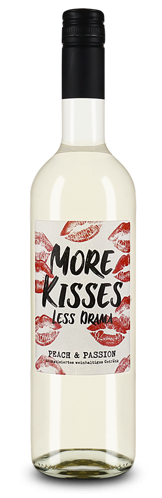 More kisses less drama Peach & Passion