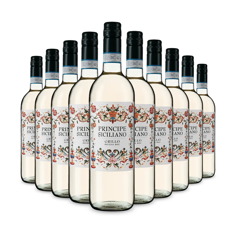 10 bouteilles de Grillo Sicilia 2024 – Gold
