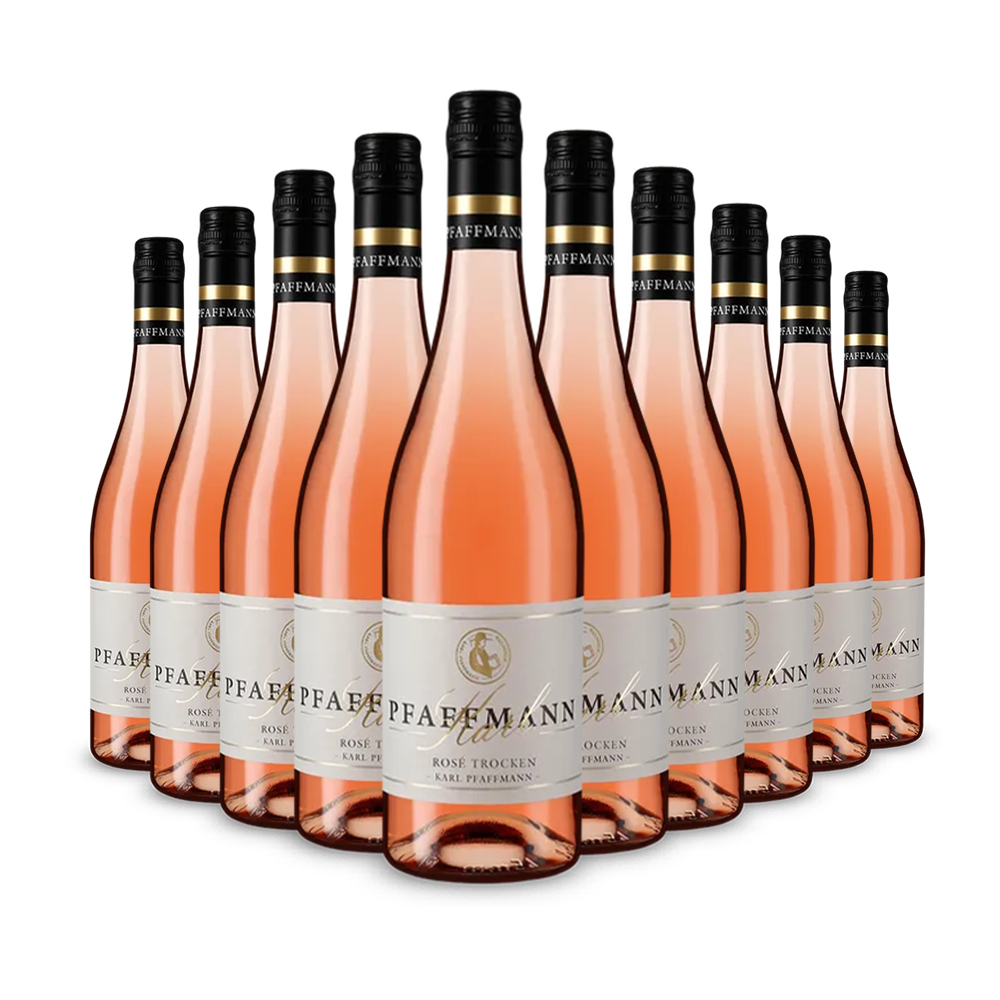 10 bouteilles Edition Karl Pfaffmann Rosé sec 2024 – Gold