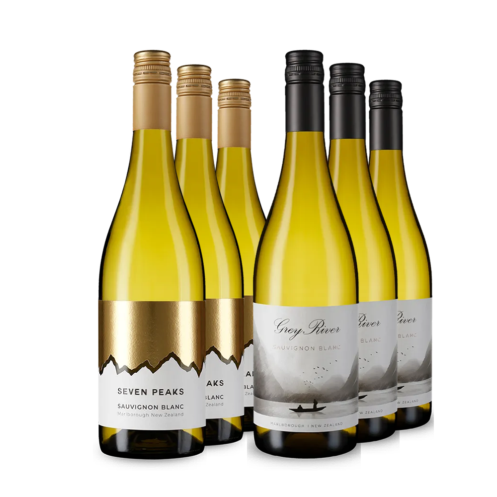 Duo de sauvignons blancs de Marlborough en assortiment avantages 2x3 – Gold