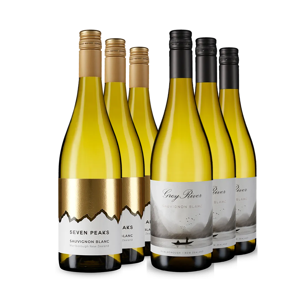 Duo de sauvignons blancs de Marlborough en assortiment avantages 2x3 – Gold