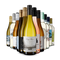Vins blancs internationaux emblématiques en assortiment de 12 – Gold