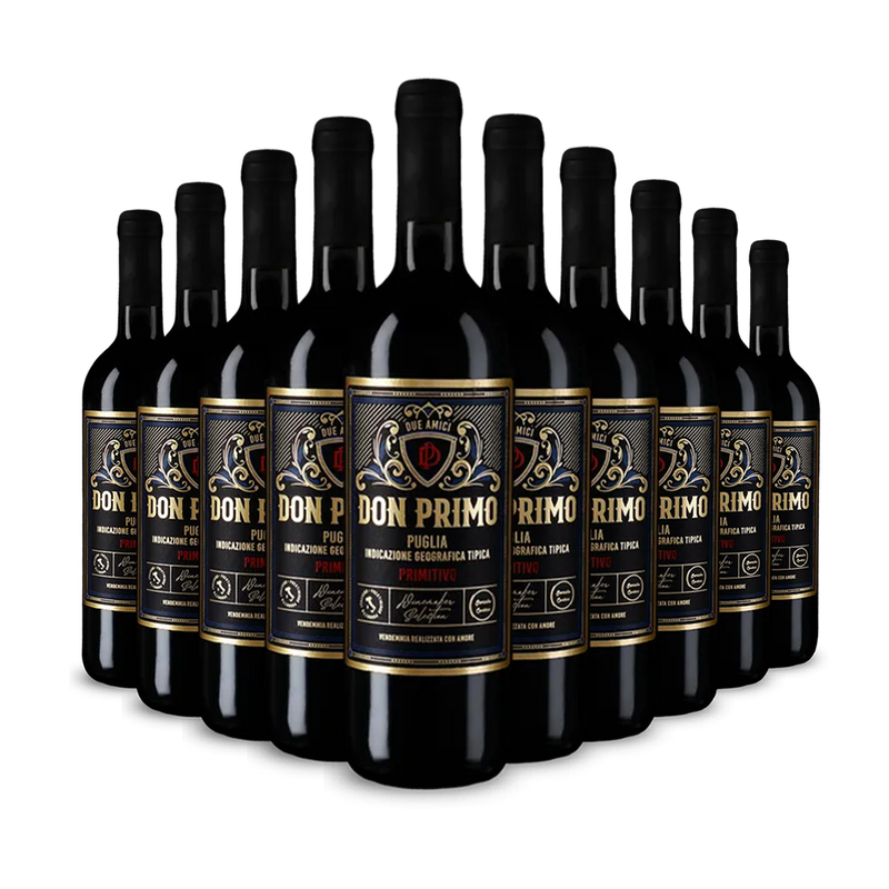 10 bouteilles de Primitivo 2023 – Gold