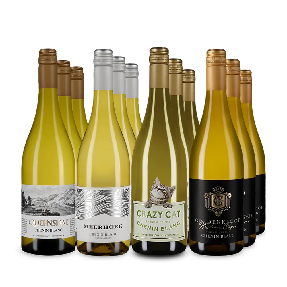 Chenins blancs phares du Cap-Occidental en assortiment 4x3 – Gold