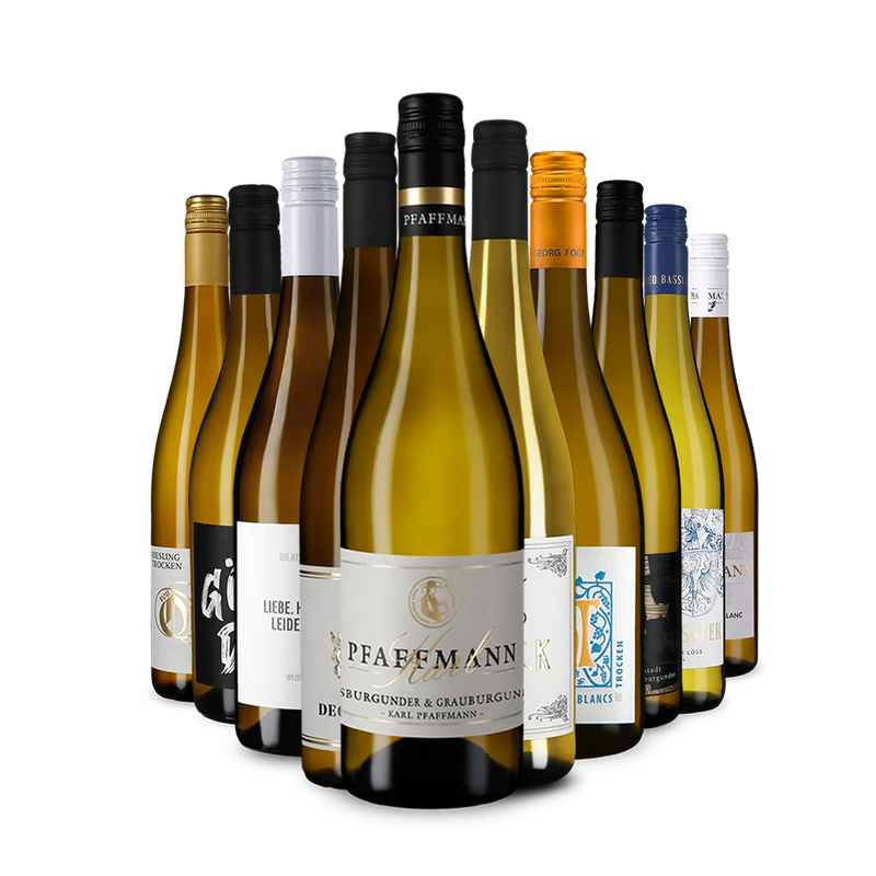 Vins blancs allemands stars en assortiment avantages de 10 – Gold