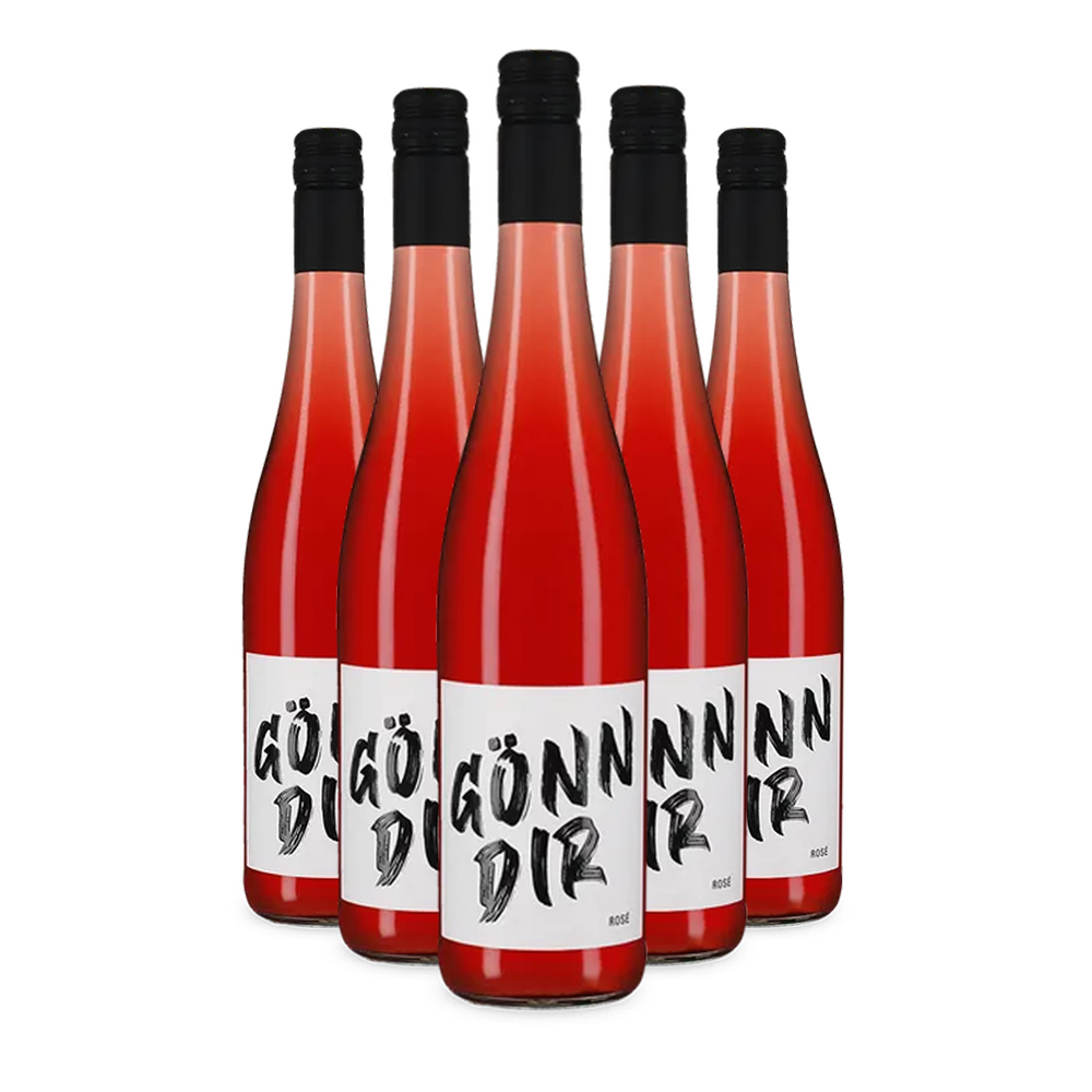 5 bouteilles de Rosé sec 2024 – Gold