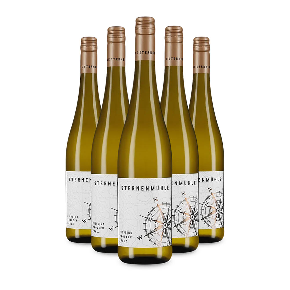 5 bouteilles de Riesling sec 2024 – Gold